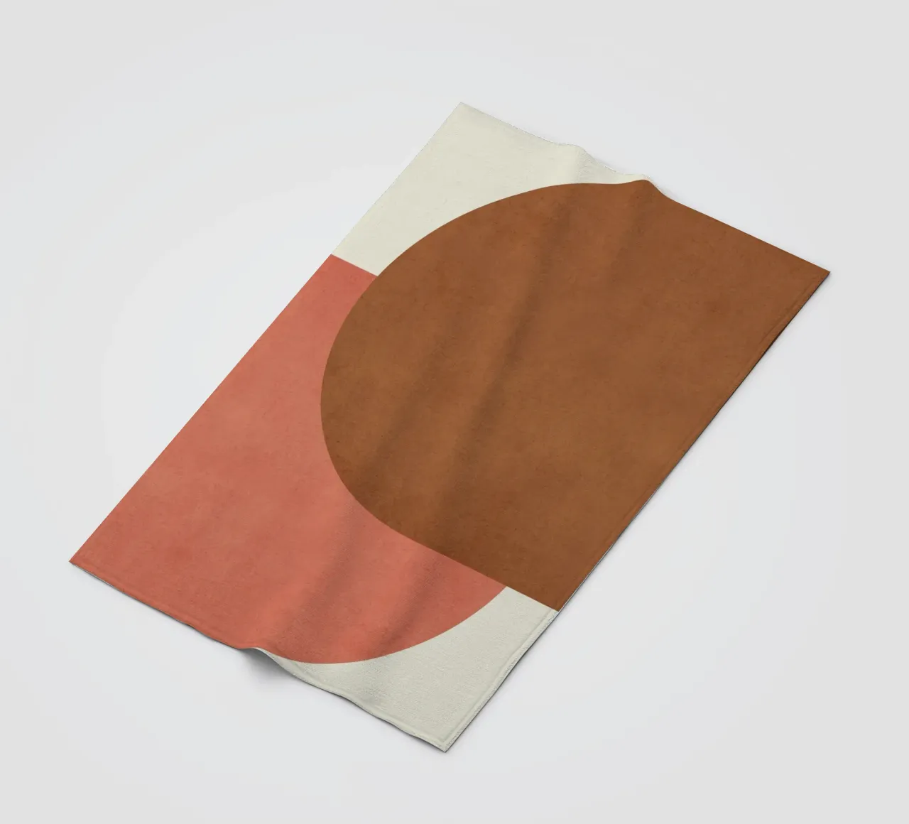 Halfmoon Colorblock - coperta in pile da MoonlightPrint