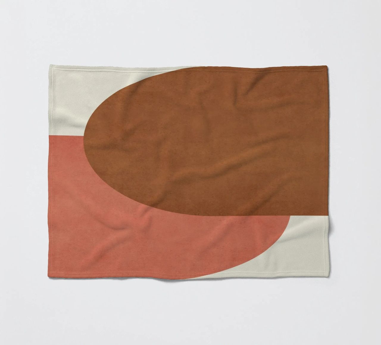 Halfmoon Colorblock - coperta in pile da MoonlightPrint
