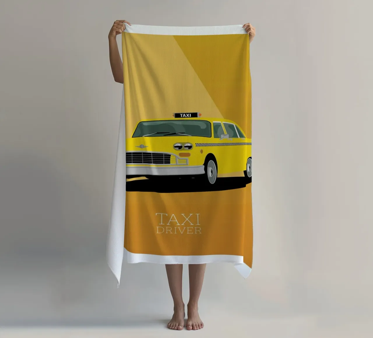 Taxi Driver serviette de plage de Gallery Print and Art Limited