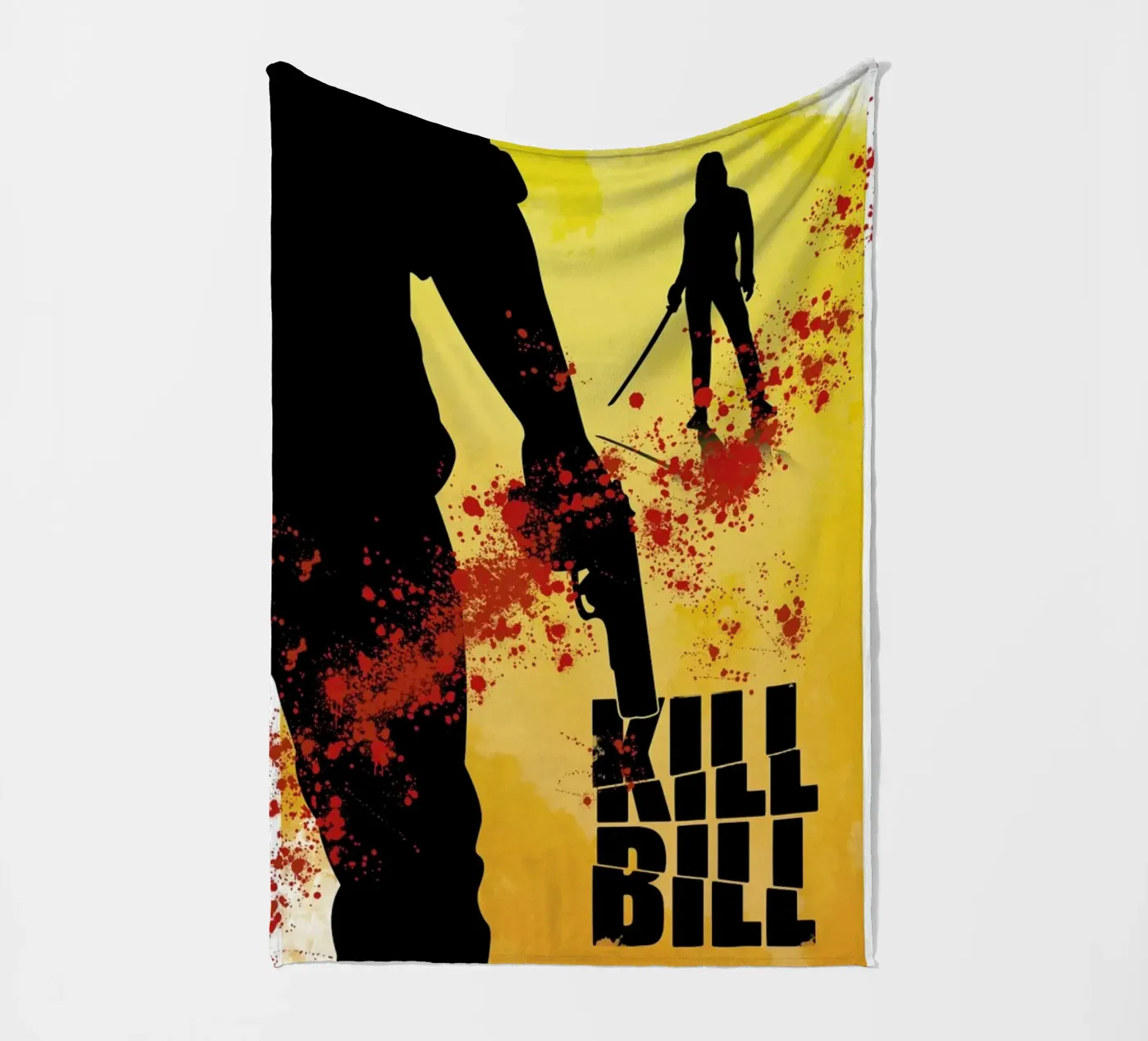 Kill Bill fleece blanket by Gallery Print and Art Limited