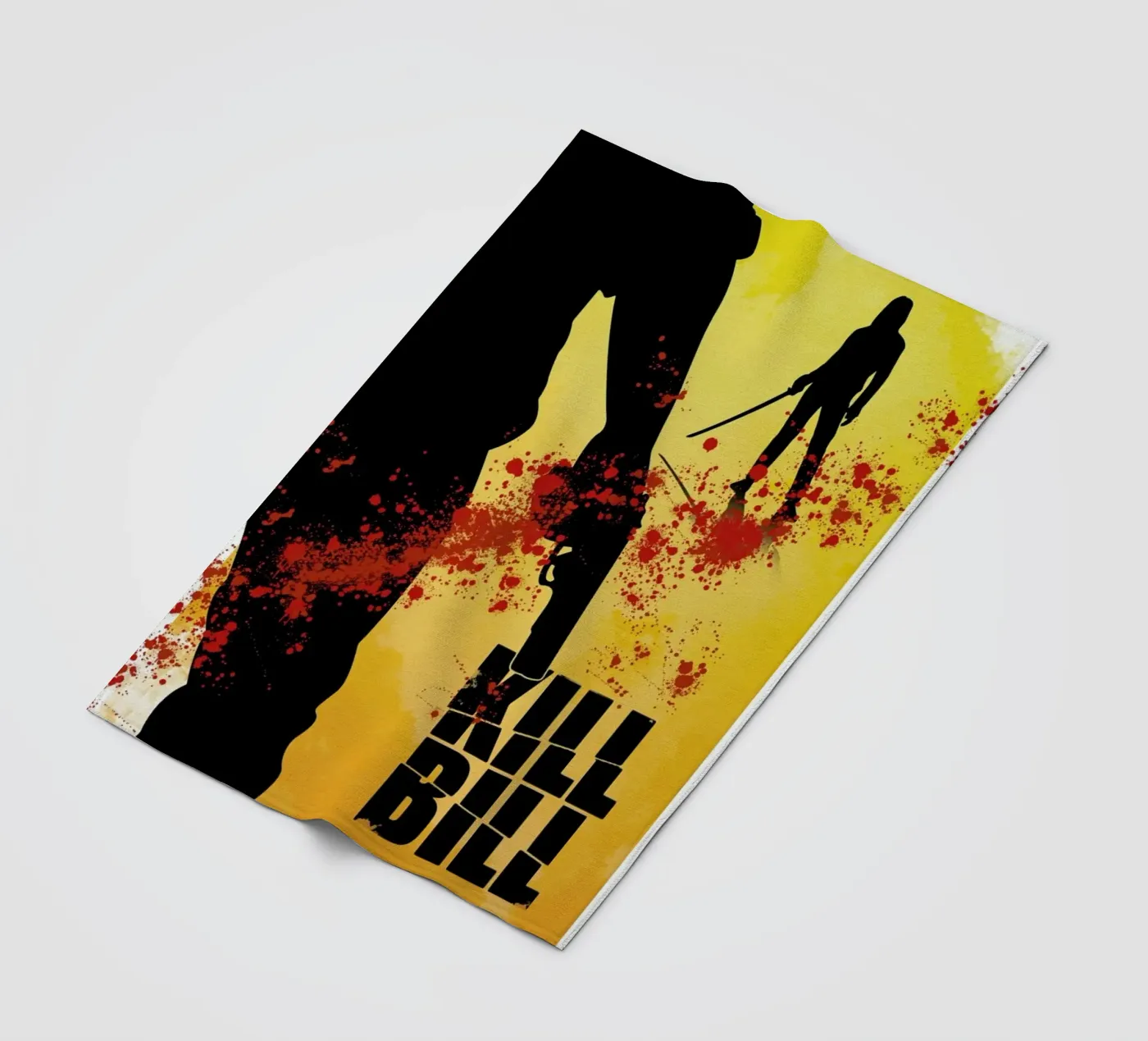 Kill Bill fleece blanket by Gallery Print and Art Limited