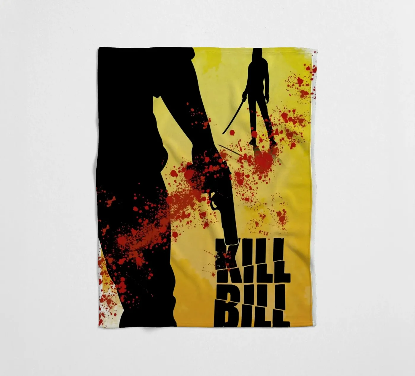 Kill Bill fleece blanket by Gallery Print and Art Limited