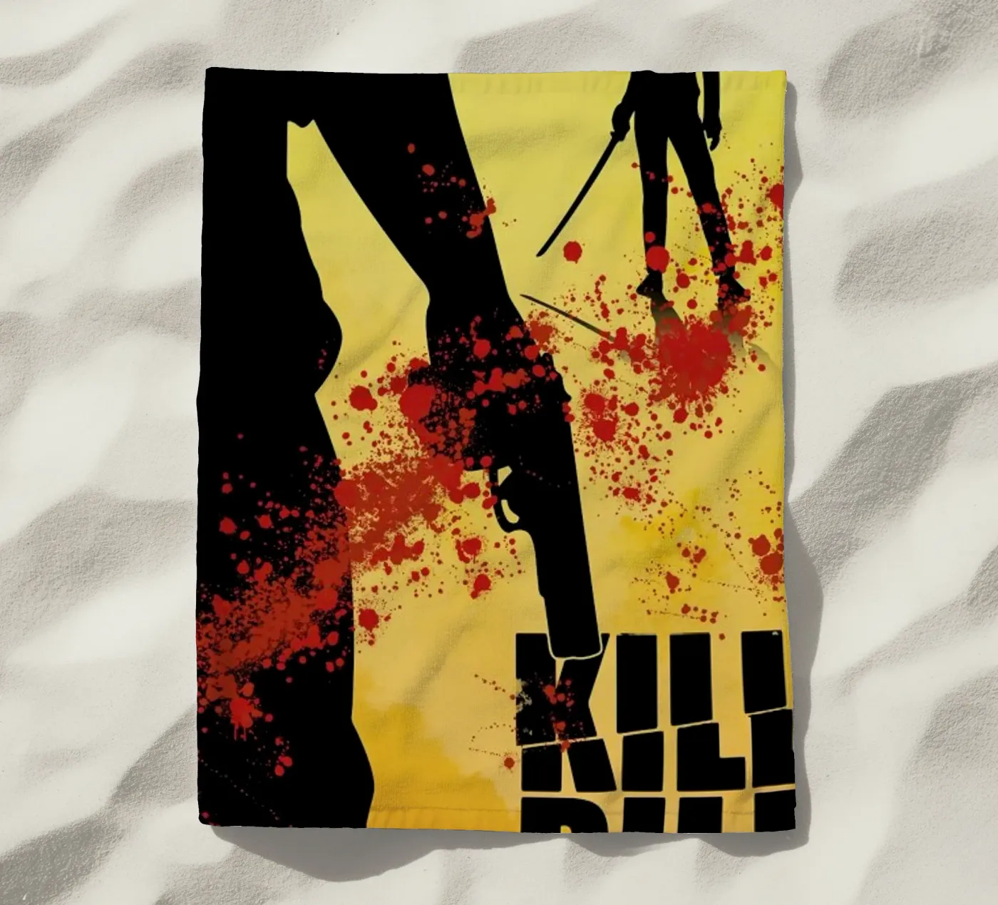 Kill Bill Strandtuch von Gallery Print and Art Limited