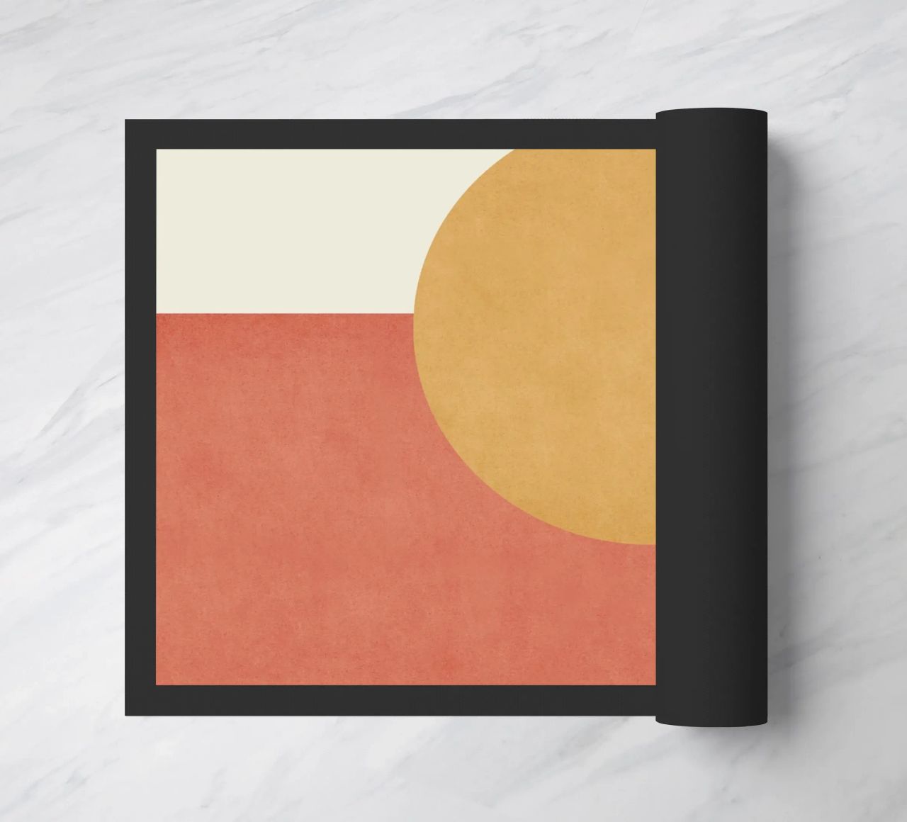 Halfmoon Colorblock - Oro Rosa zerbino da MoonlightPrint