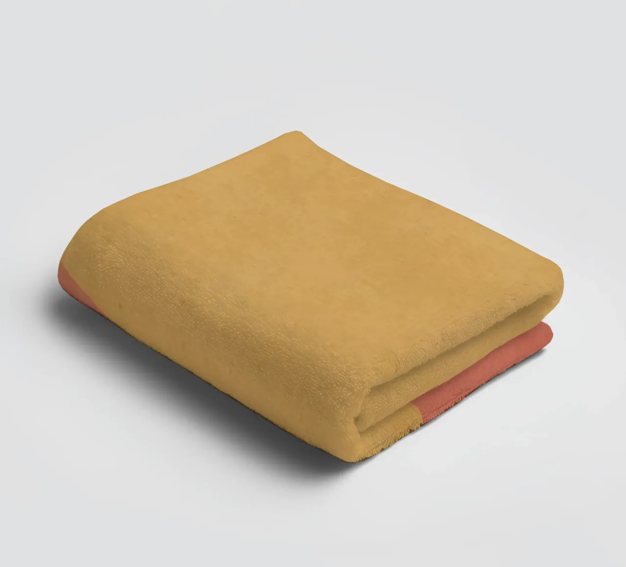 Halfmoon Colorblock - Oro Rosa asciugamano da bagno da MoonlightPrint