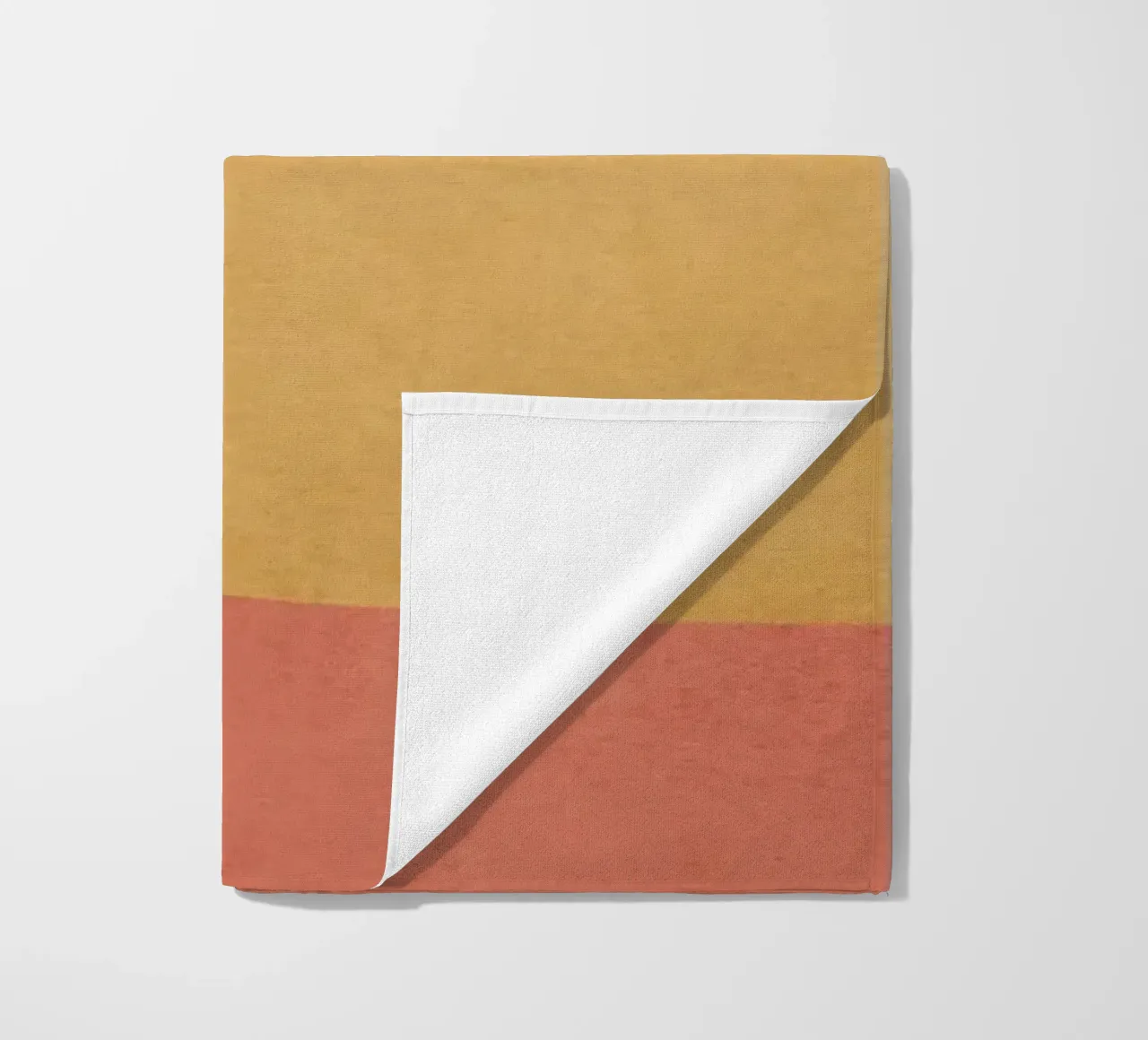 Halfmoon Colorblock - Oro Rosa telo mare da MoonlightPrint