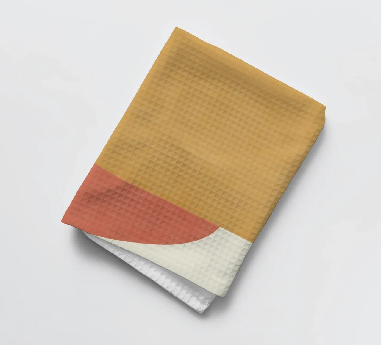 Halfmoon Colorblock - Oro Rosa canovaccio da cucina da MoonlightPrint