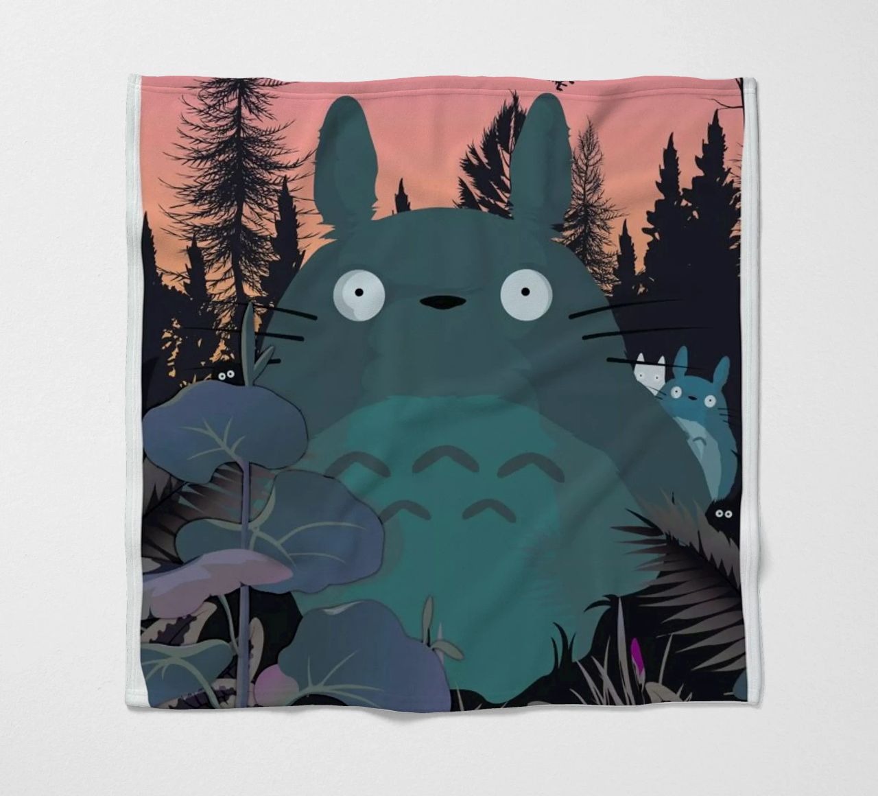 My Neighbor Totoro fleece blanket by Gallery Print and Art Limited