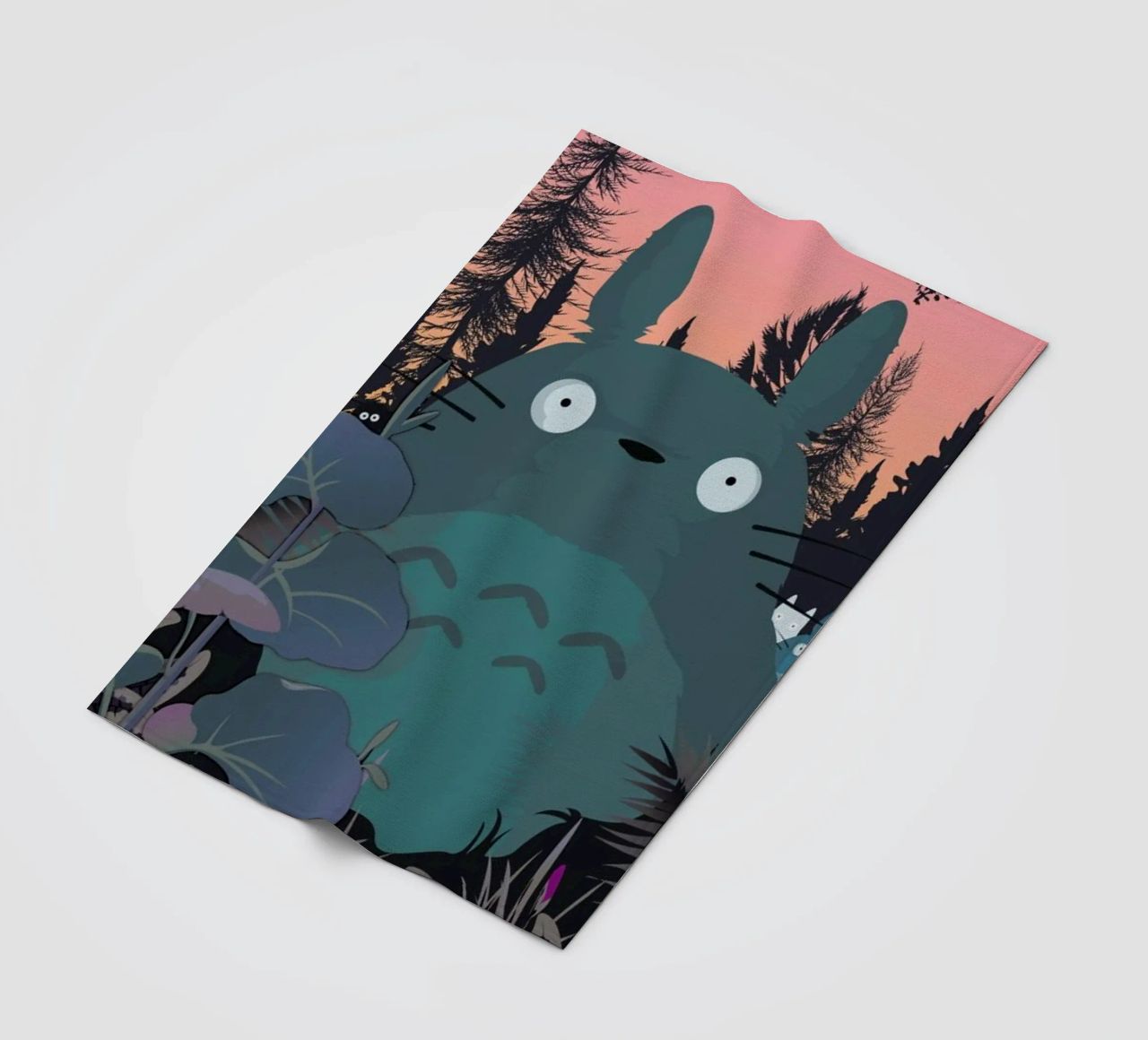 My Neighbor Totoro fleece blanket by Gallery Print and Art Limited