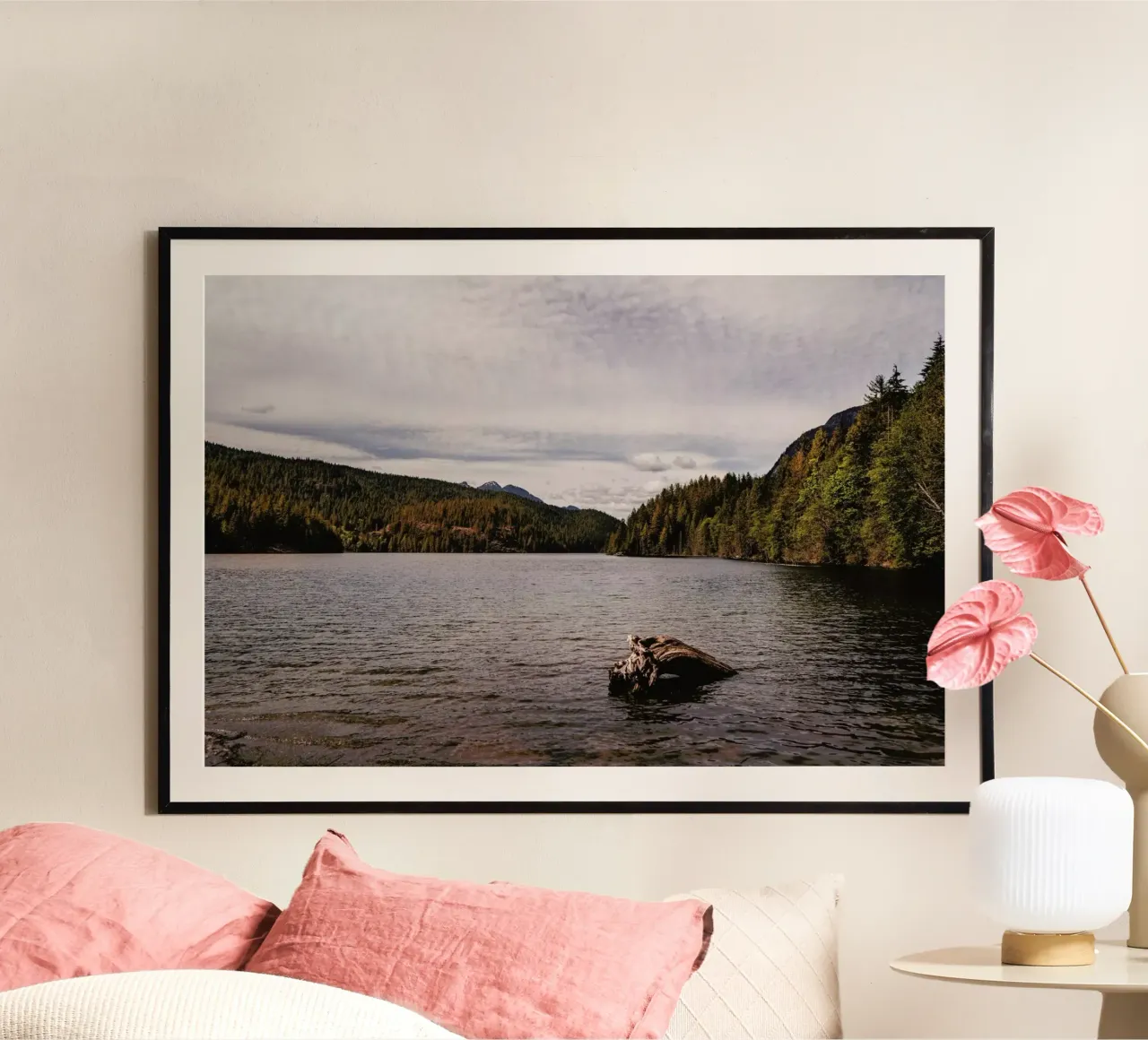 Canada 5 poster con telaio in legno da Philipp Reinhard