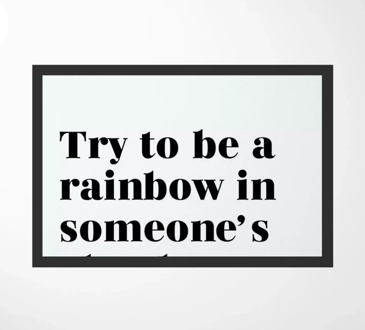 Rainbow zerbino da typed