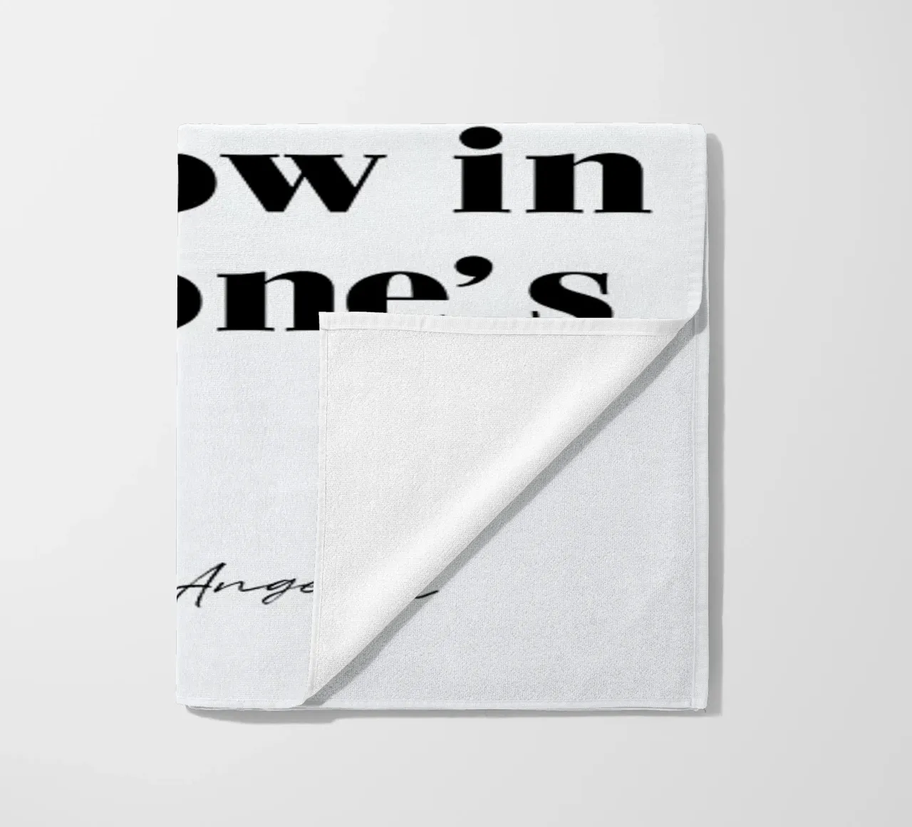 Rainbow telo mare da typed