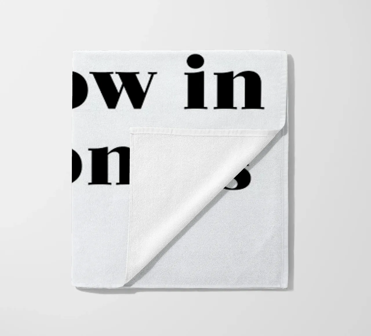 Rainbow telo mare da typed