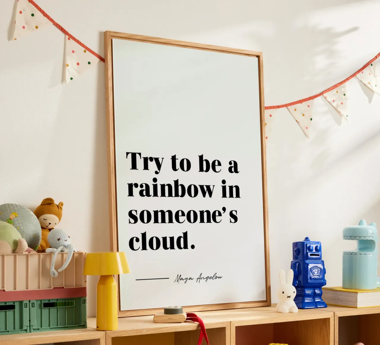 Rainbow plexiglass da typed