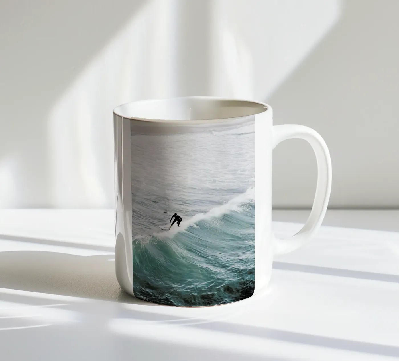 Left Turn ceramic mug by In Full Color