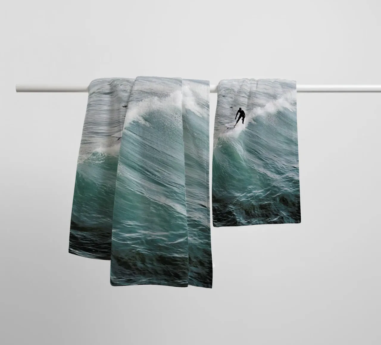 Left Turn towel by In Full Color