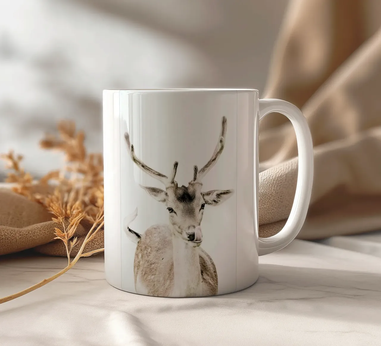 Cervo I tazza in ceramica da Victoria Frost