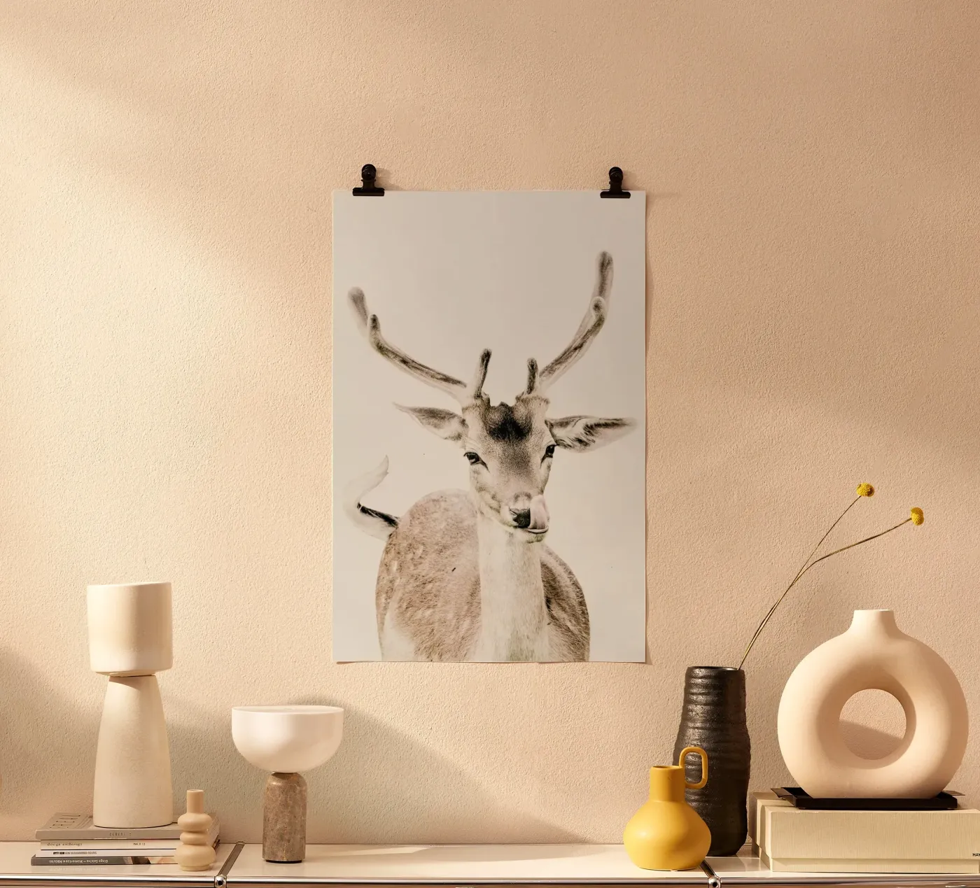 Deer I poster by Victoria Frost
