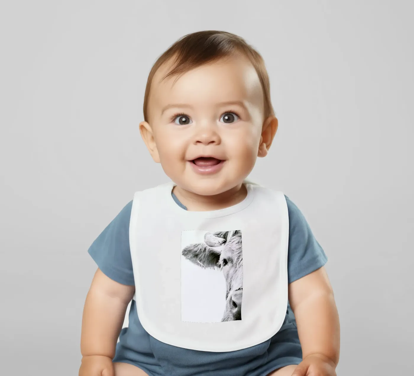 Highlander I baby bib by Victoria Frost