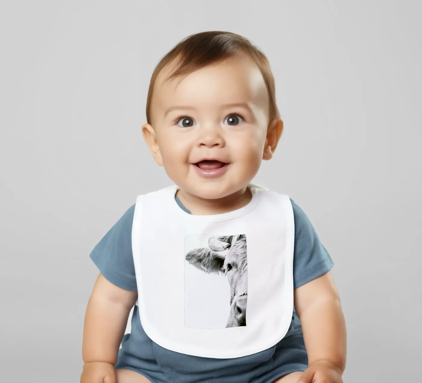 Highlander I baby bib by Victoria Frost