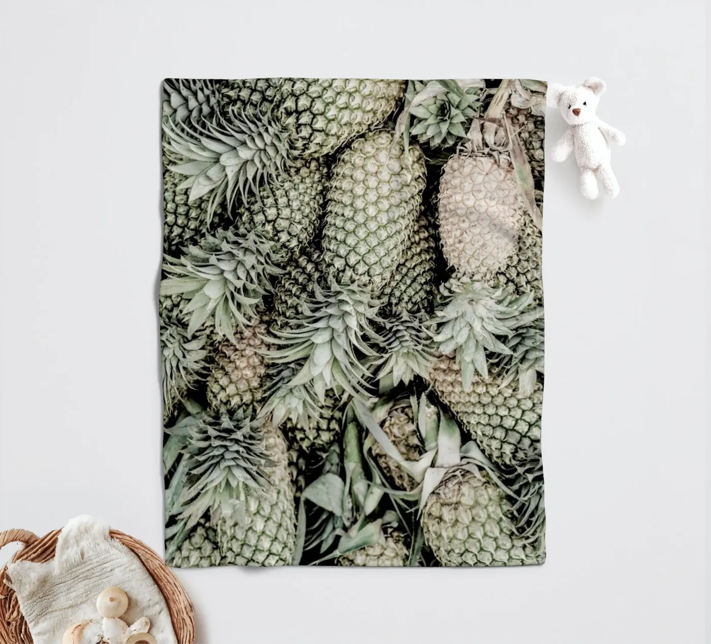 Spiced Pine fleece blanket by Shot By Clint