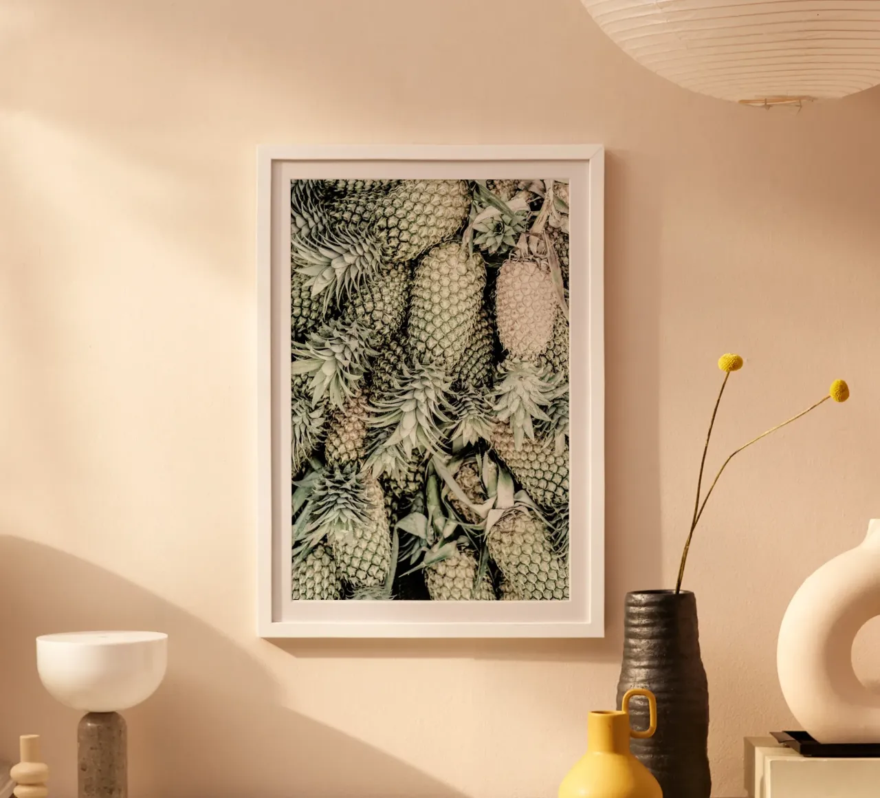 Spiced Pine poster con telaio in alluminio da Shot By Clint