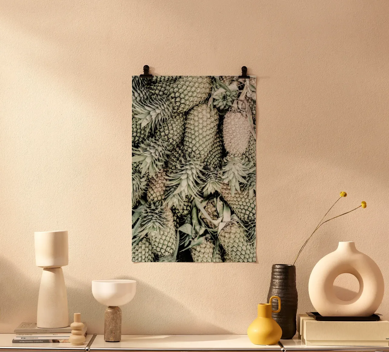 Spiced Pine poster con telaio in alluminio da Shot By Clint
