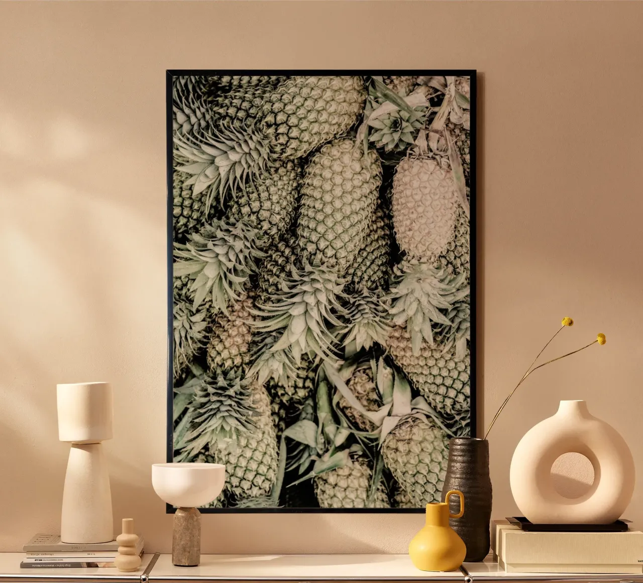 Spiced Pine poster con telaio in alluminio da Shot By Clint