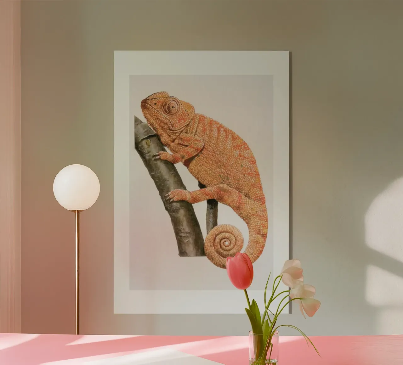 Chamaeleon plexiglass da Flora & Fauna