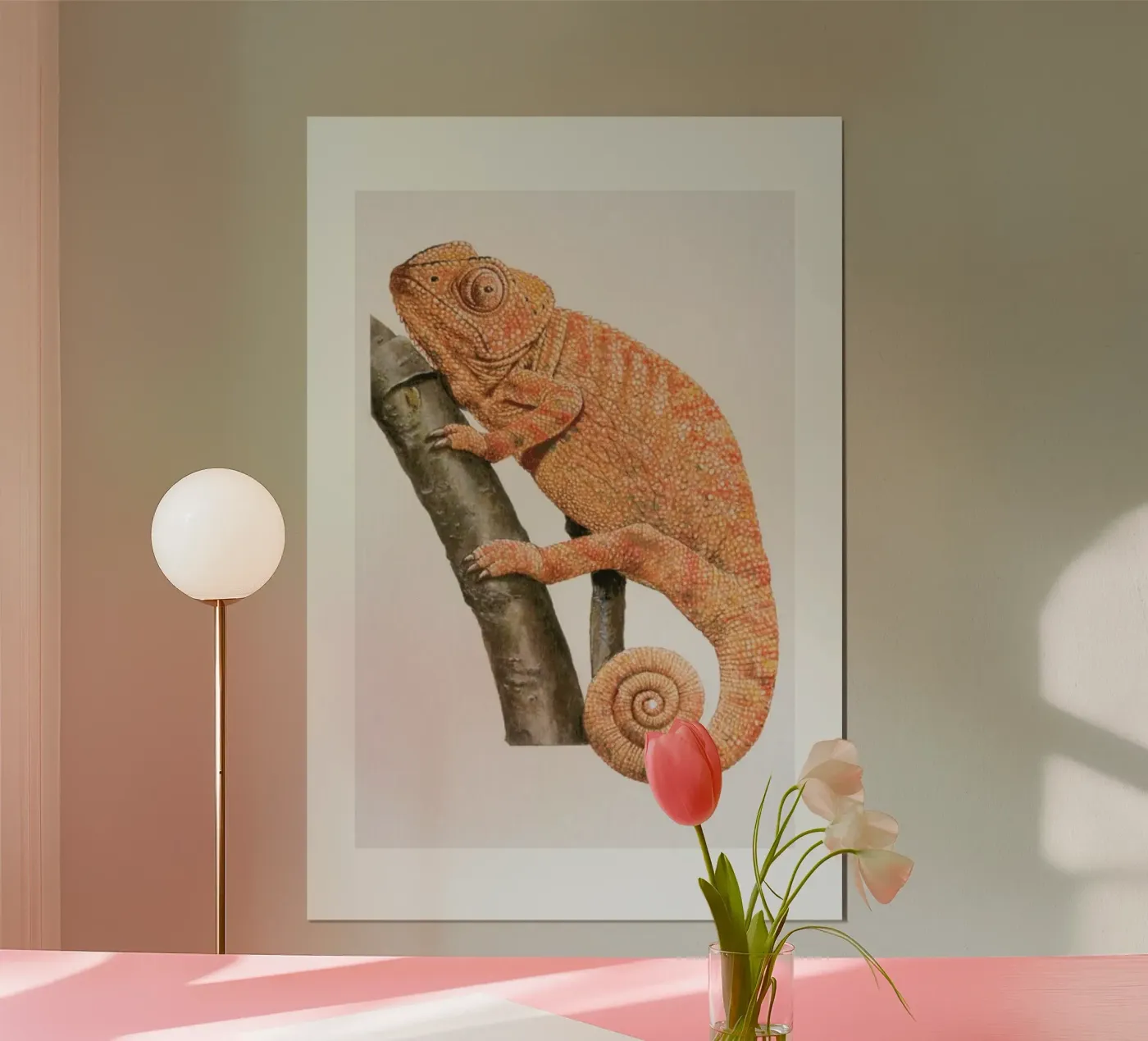 Chamaeleon poster da Flora & Fauna