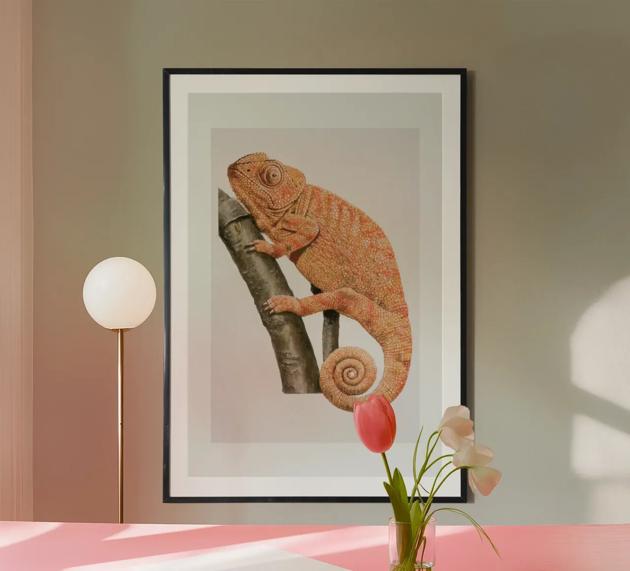 Chamaeleon poster da Flora & Fauna