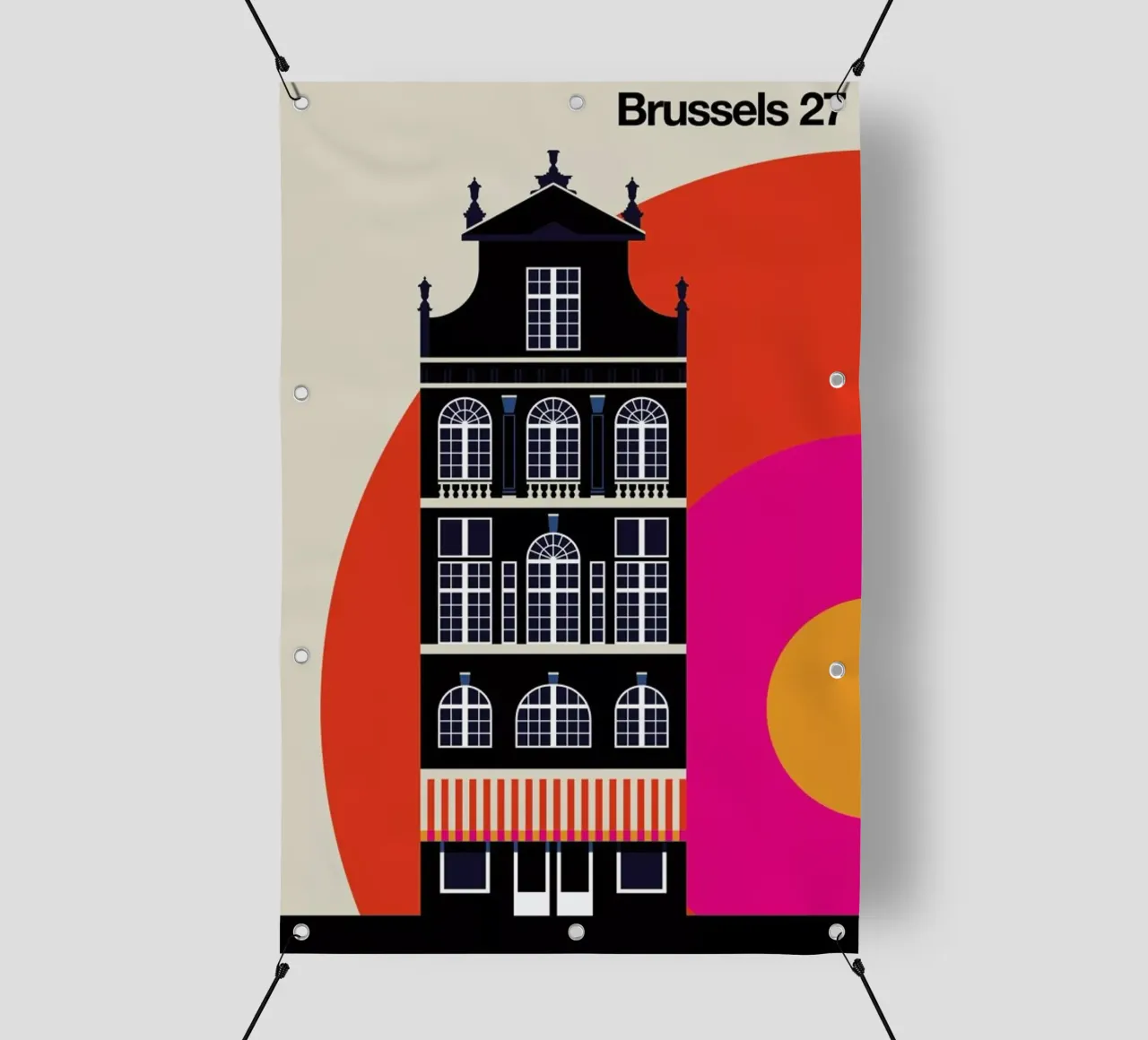 Brussels 27 telo in pvc da Bo Lundberg