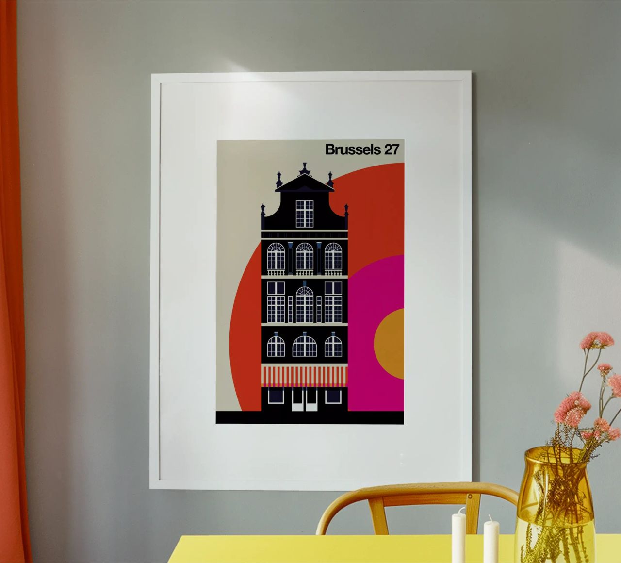 Brussels 27 Poster von Bo Lundberg