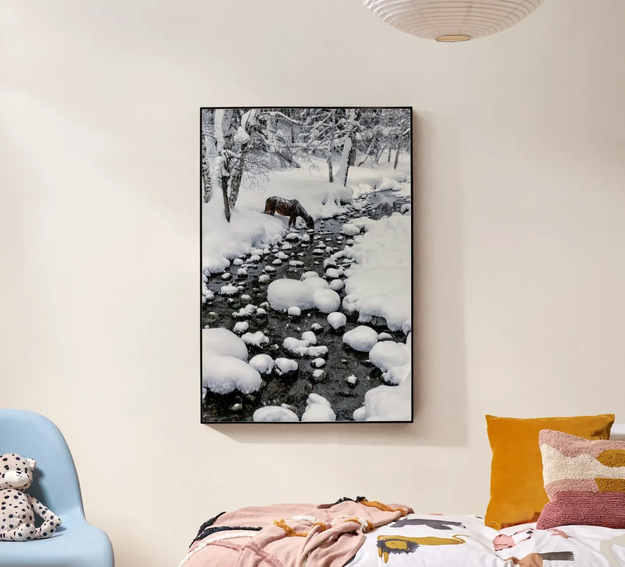 Drinking in Snow - Hua Zhu plexiglass da Pictufy