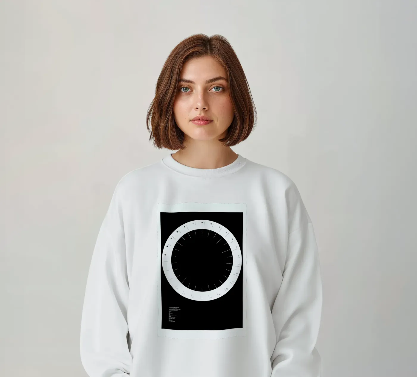 Width Classification Sweatshirt von Marcin Plonka