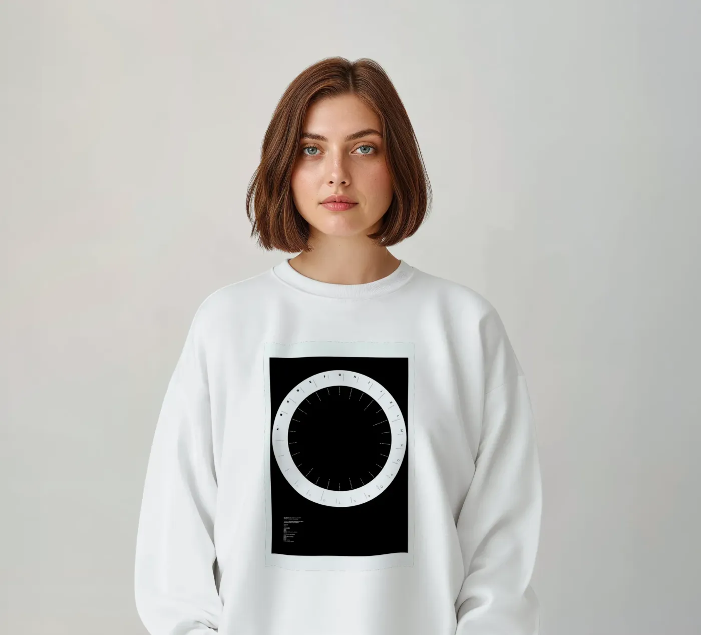 Width Classification Sweatshirt von Marcin Plonka