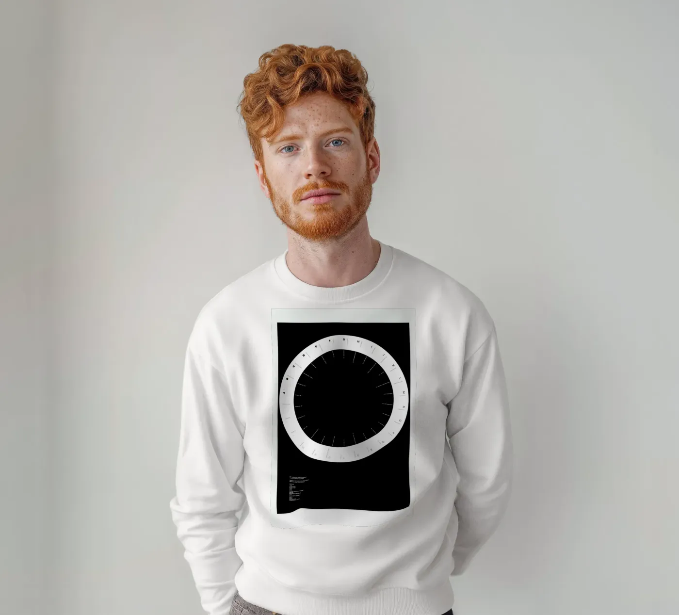 Width Classification Sweatshirt von Marcin Plonka
