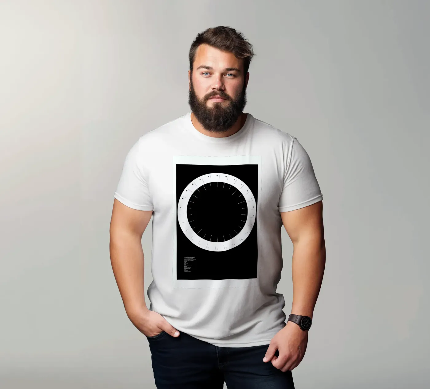 Width Classification T-Shirt von Marcin Plonka