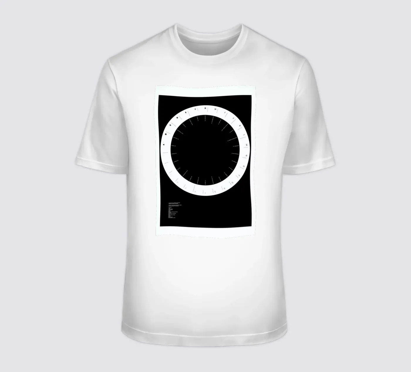 Width Classification T-Shirt von Marcin Plonka