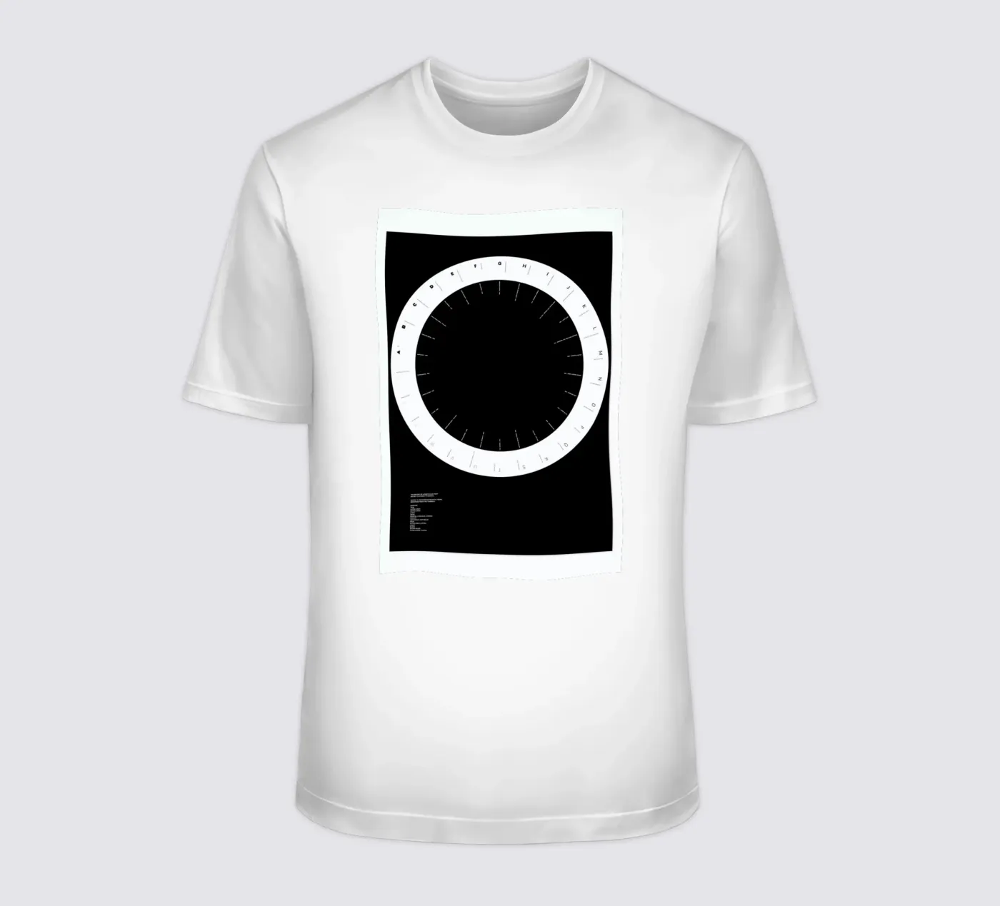 Width Classification t-shirt de Marcin Plonka