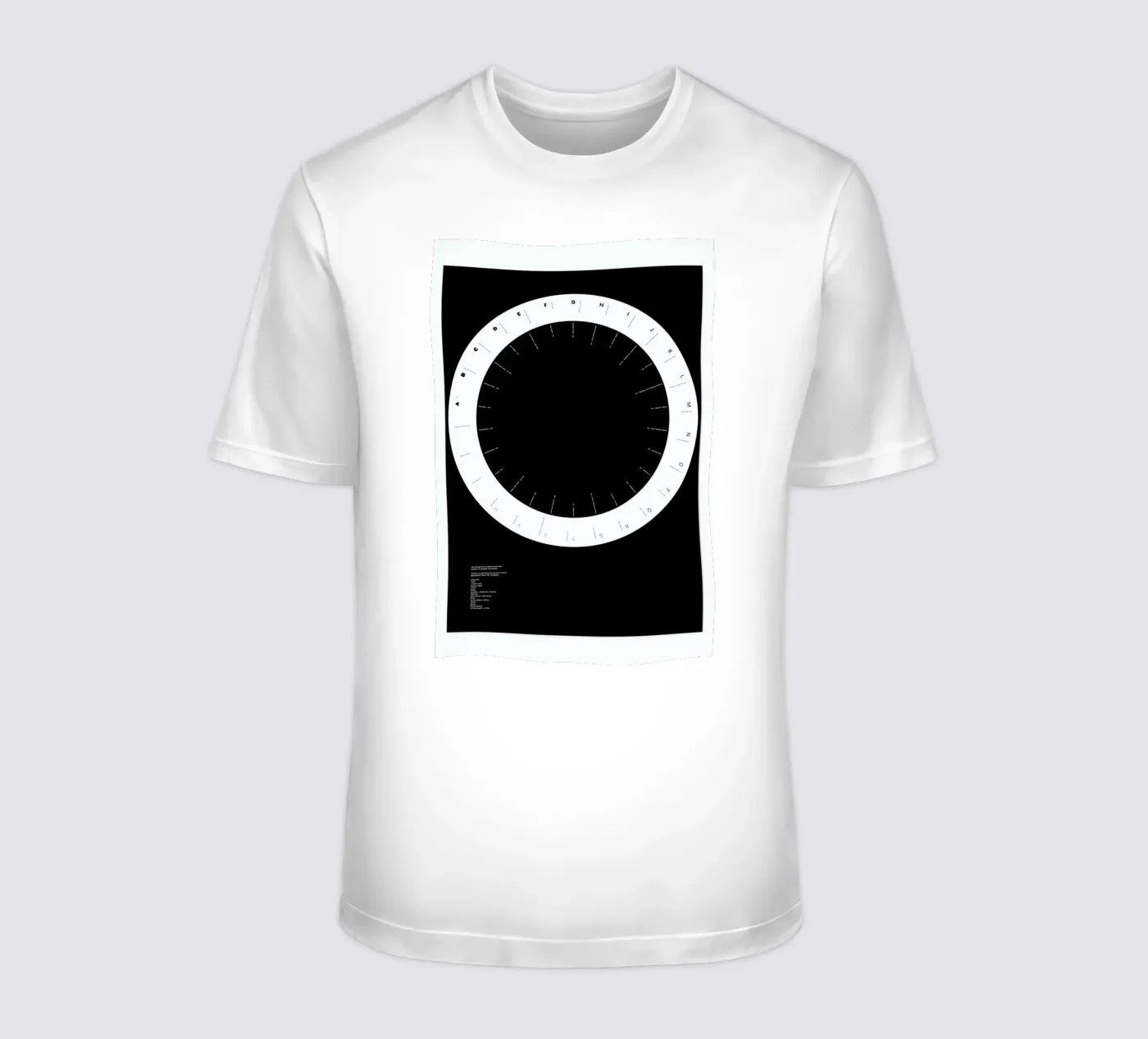 Width Classification T-Shirt von Marcin Plonka