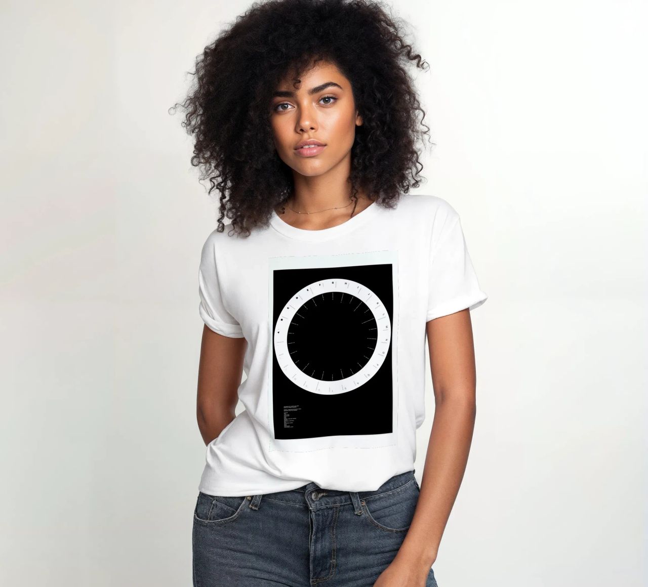 Width Classification t-shirt da donna da Marcin Plonka