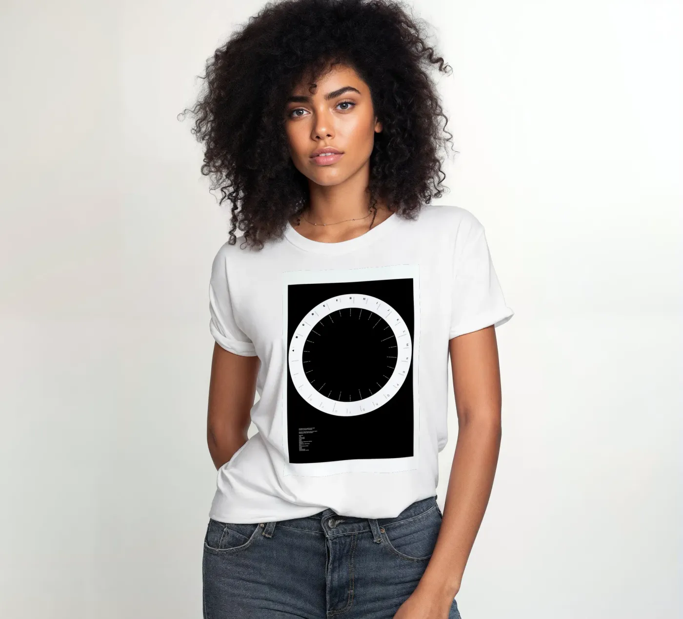 Width Classification dames t-shirt getailleerd van Marcin Plonka