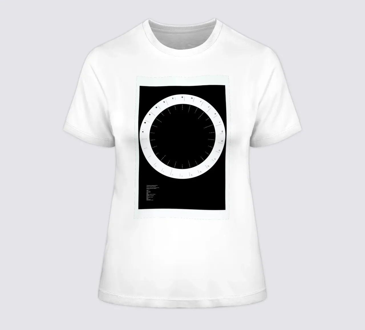 Width Classification camiseta de mujer de Marcin Plonka