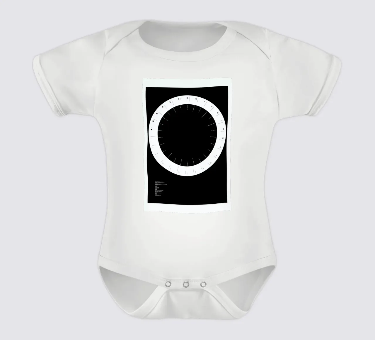 Width Classification Kurzarm Babybody von Marcin Plonka