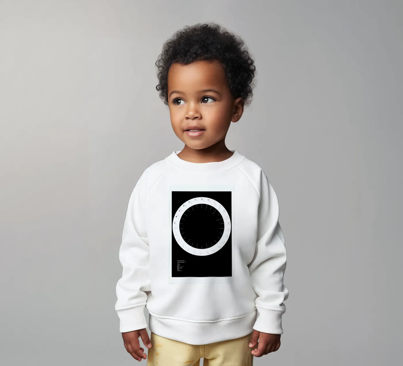 Width Classification baby sweatshirt by Marcin Plonka