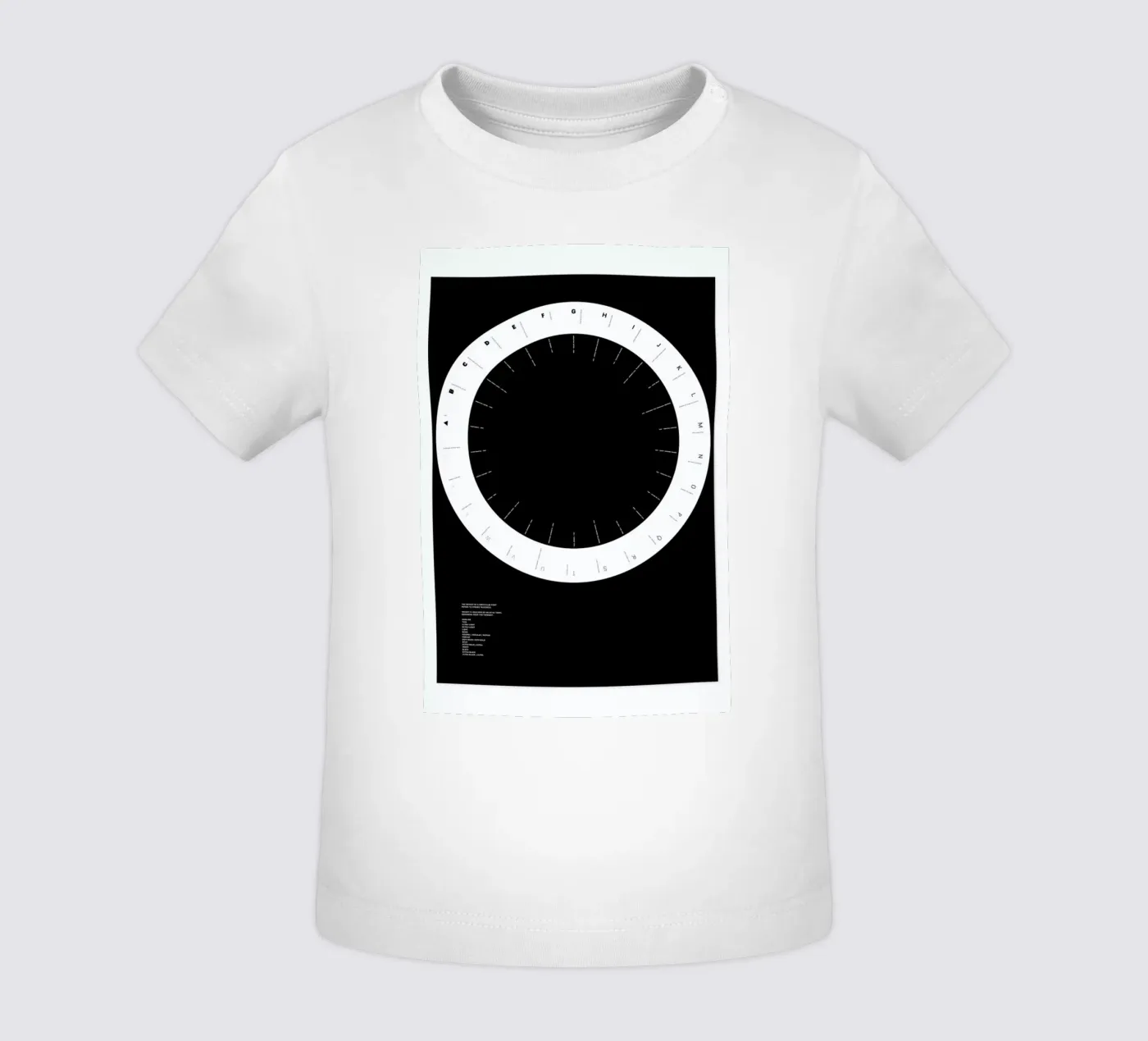 Width Classification Baby T-Shirt von Marcin Plonka