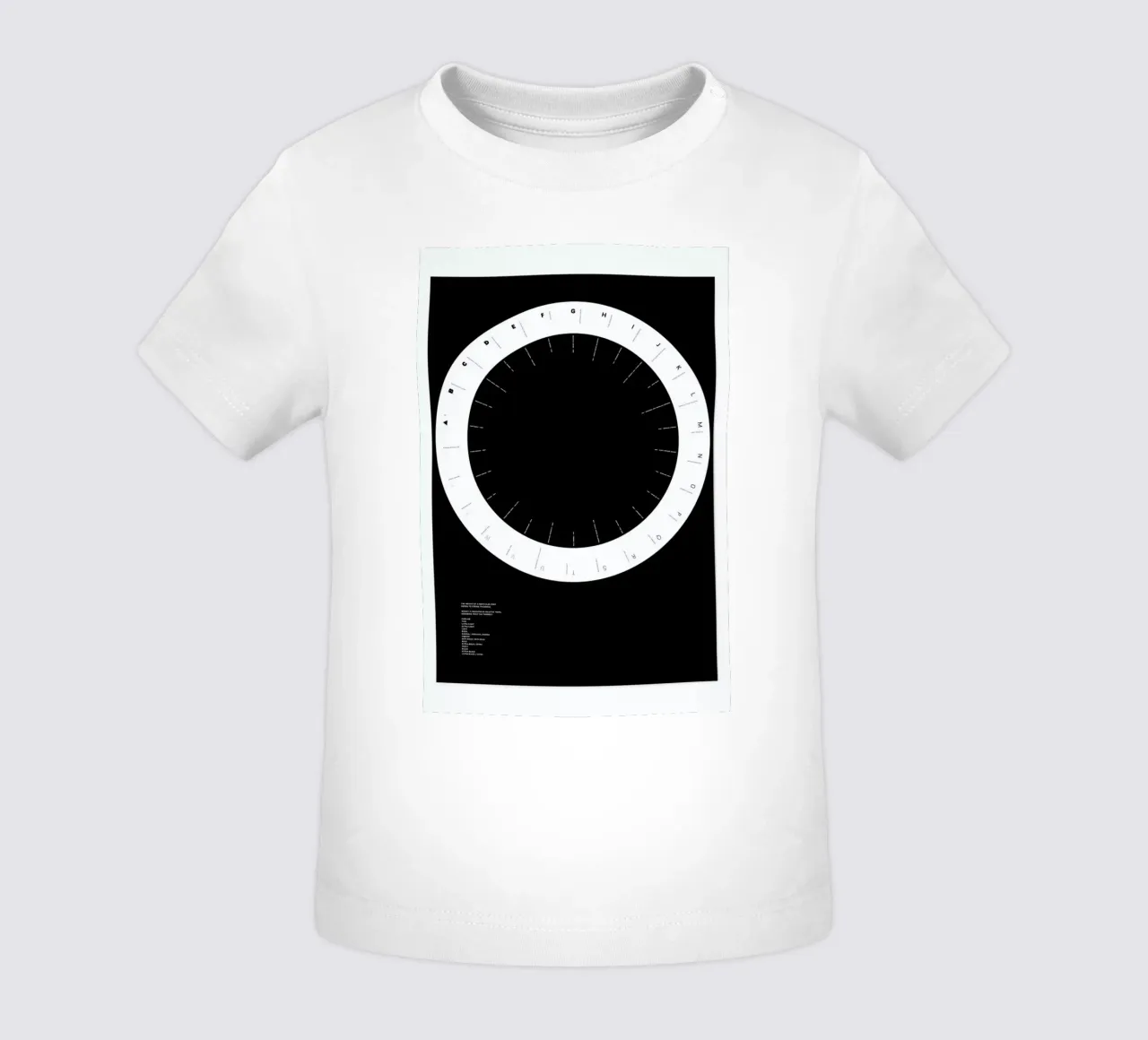 Width Classification baby t-shirt by Marcin Plonka