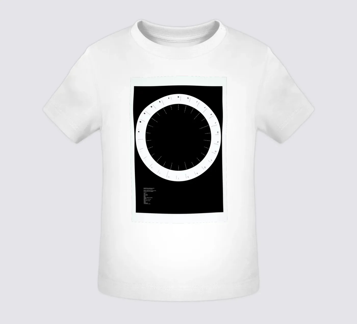 Width Classification Baby T-Shirt von Marcin Plonka