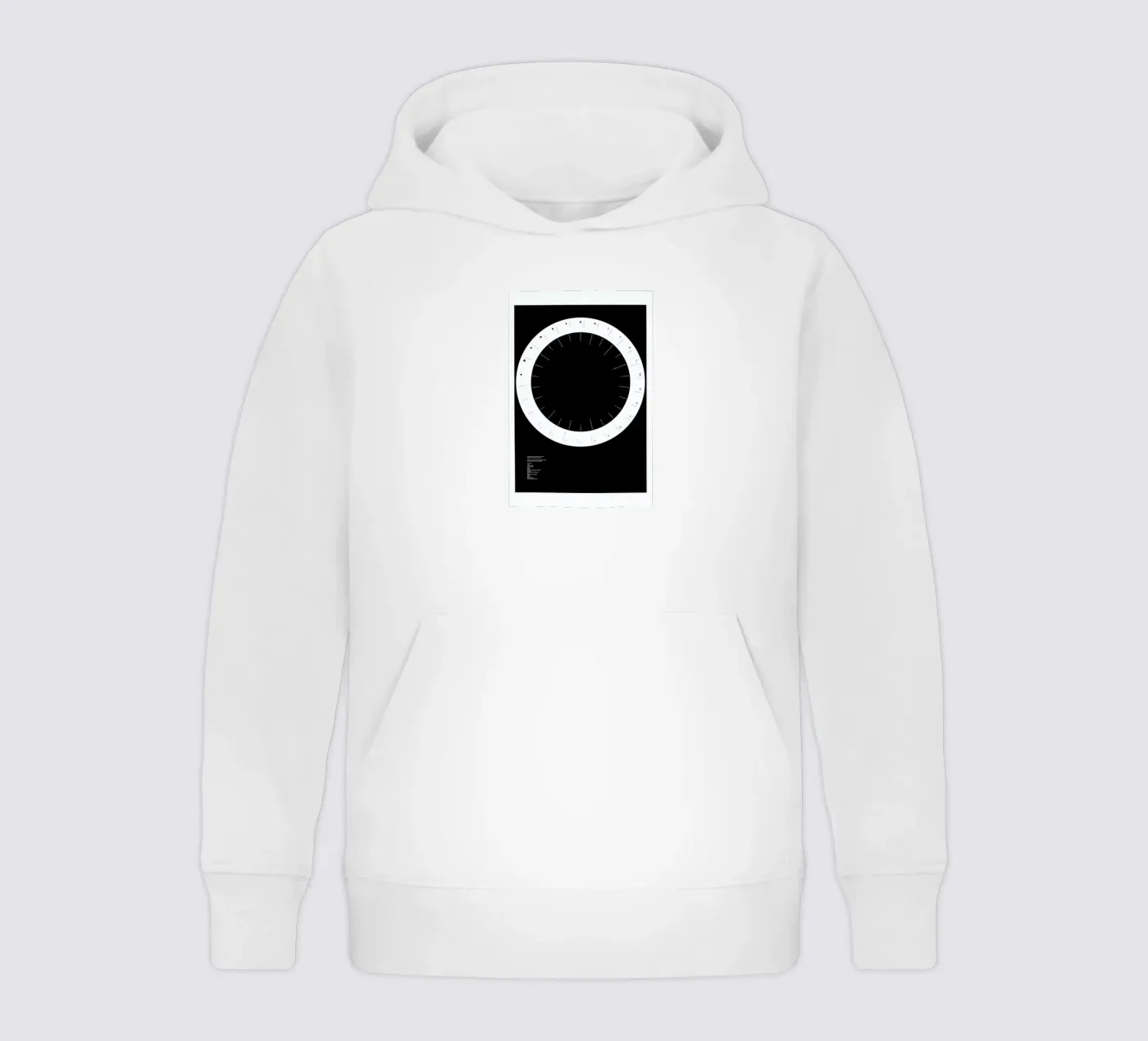 Width Classification kinder hoodie van Marcin Plonka